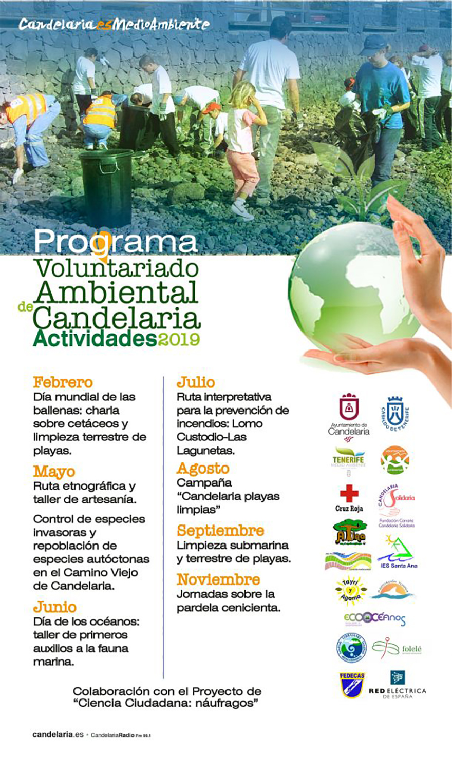 Cartel Voluntariado Ambiental Febrero