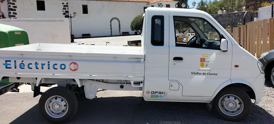 Vilaflor de Chasna incorpora un segundo vehículo eléctrico al área municipal de Obras y Servicios