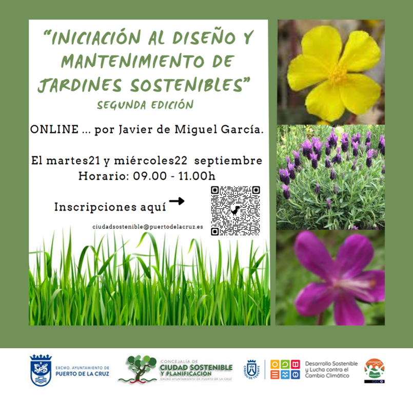 Seminario Online 'Iniciación al Diseño y Mantenimiento de Jardines Sostenibles'