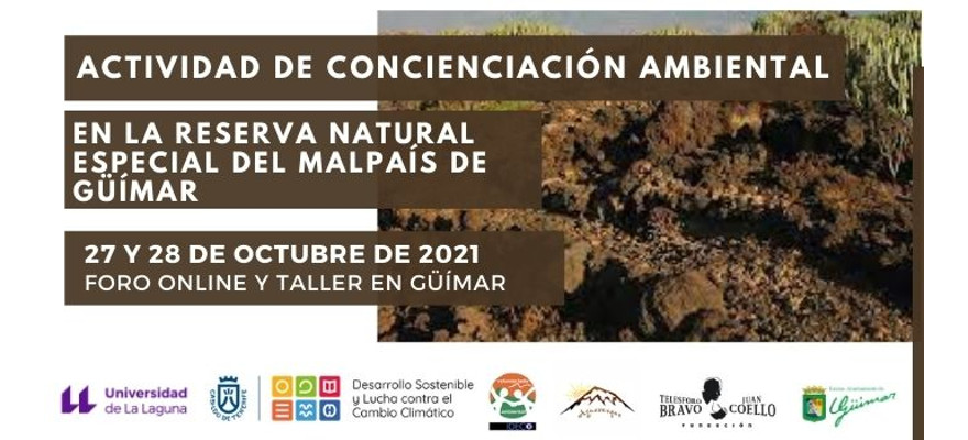 La ULL continúa con su Programa de Concienciación Ambiental acercándose al Malpaís de Güímar