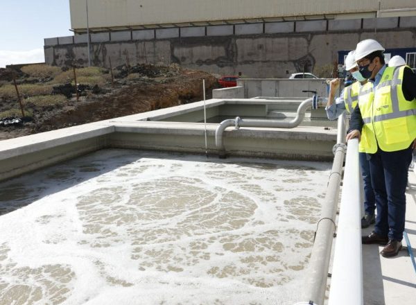 El Cabildo invertirá 6,5 millones en nuevos proyectos para mejorar el tratamiento de aguas residuales en Güímar y Candelaria